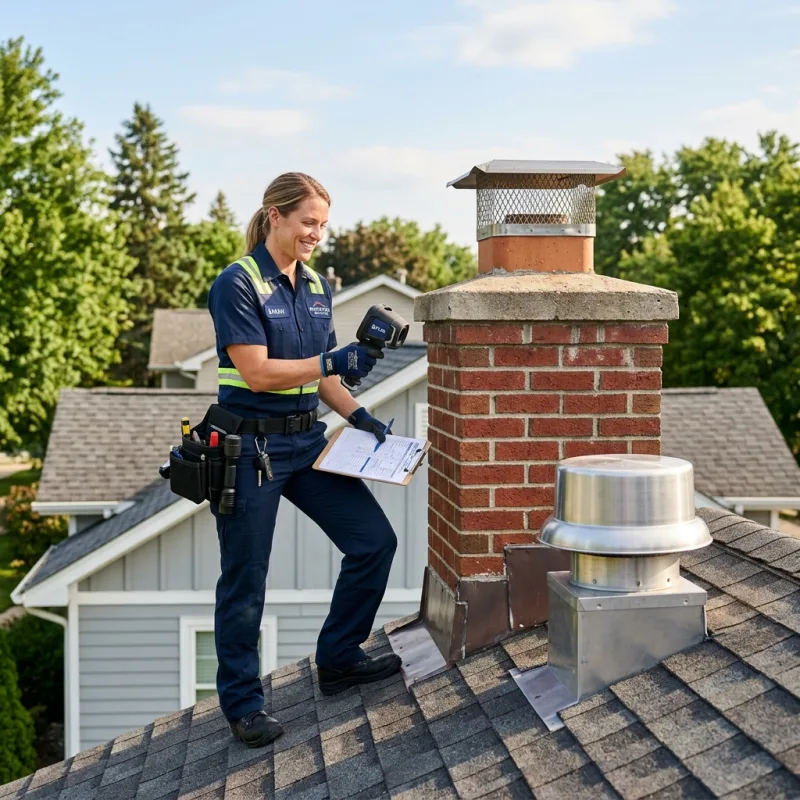 Technician removing a deceased bird from an indoor space in Ferny Creek
